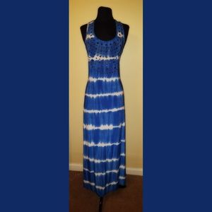 Women's jeweled maxi dress